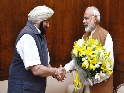 Congress CM Captin Amarinder Singh said Modi is a determined person, there is no deviation among them Congress CM Captin Amarinder Singh said Modi is a determined person, there is no deviation among them