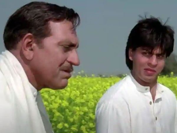 Amrish Puri, Shah rukh Khan