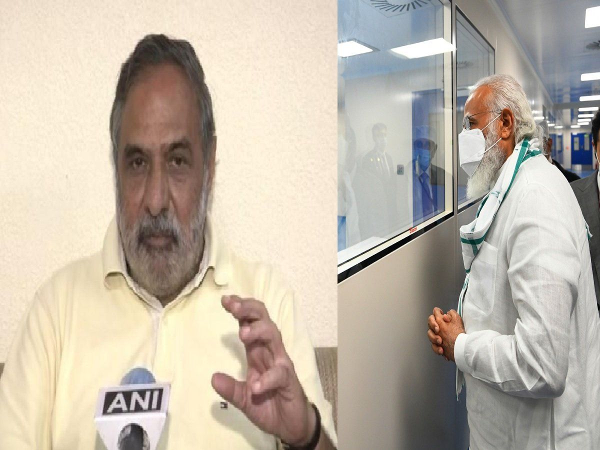 कांग्रेस नेता आनंद शर्मा ने की PM मोदी के वैक्सीन संयंत्रों के दौरे की तारीफ, सुरजेवाला ने उठाए थे सवाल