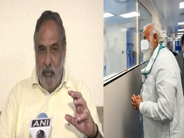 Congress MP Anand Sharma hails PM Modi's tour to vaccine hubs day after party slams visit