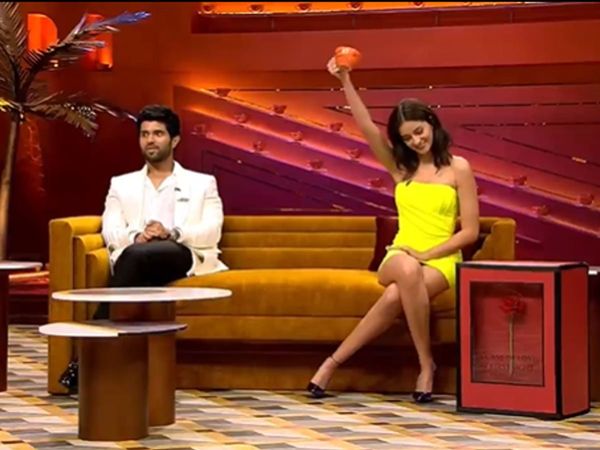 Ananya pandey and vijay devarakonda in Koffee With Karan