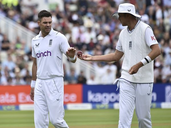 James Anderson and Stuart Broad