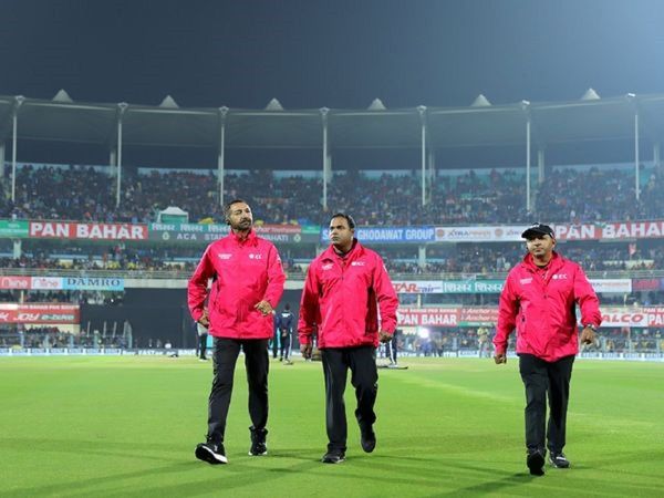 Umpire Anil Chaudhary