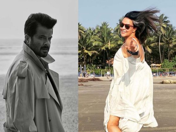 Anil Kapoor and Neha Dhupia