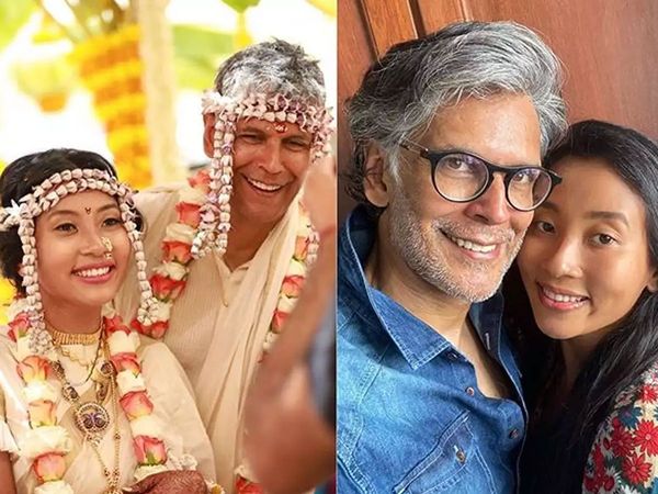 Milind Soman, Ankita Konwar