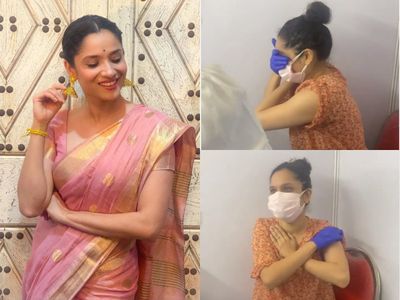 Ankita Lokhande Covid 19 vaccination funny video