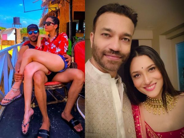 Ankita Lokhande and Vicky Jain