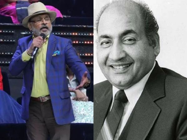 Annu Kapoor and Mohammed Rafi