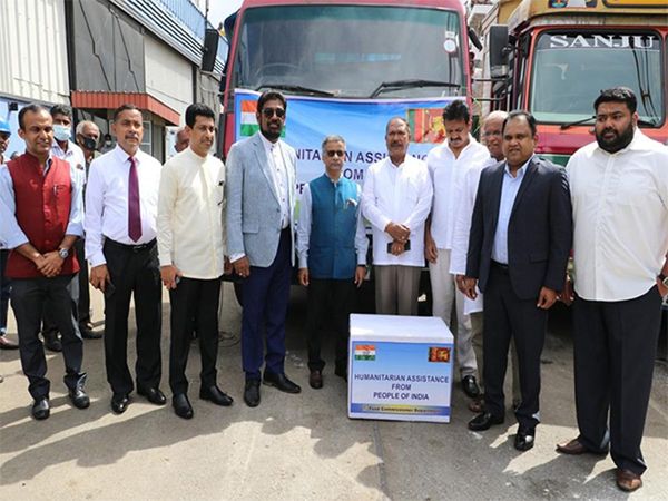 Humanitarian aid to Sri Lanka, India sent another consignment of rice, milk powder, essential medicines