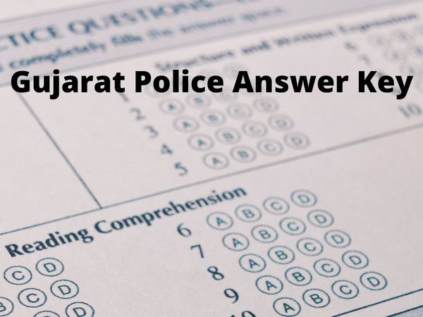 Gujarat Police Final Answer Key