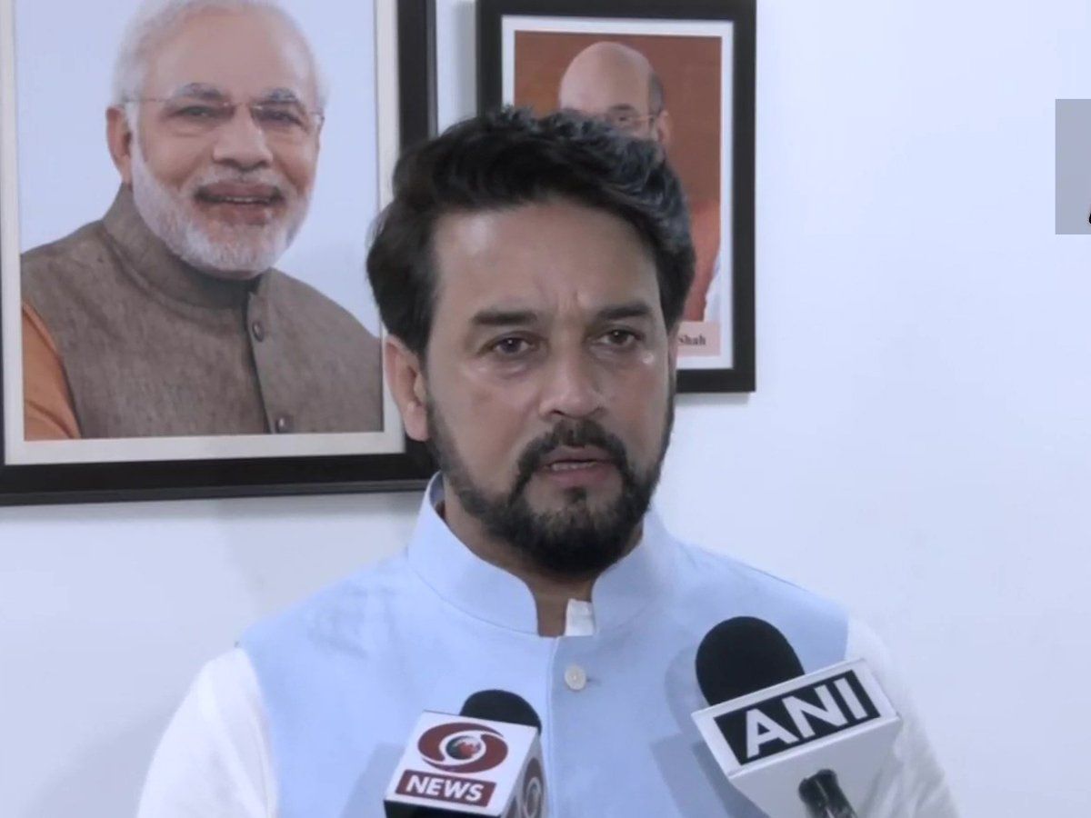 जांच में बाधा डालने का मतलब दाल में कुछ काला है, राहुल गांधी से ED की पूछताछ पर बोले अनुराग ठाकुर