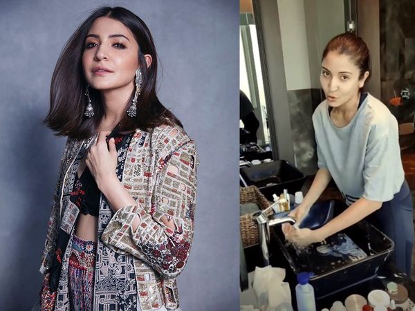 Anushka Sharma takes WHO safe hands challenge