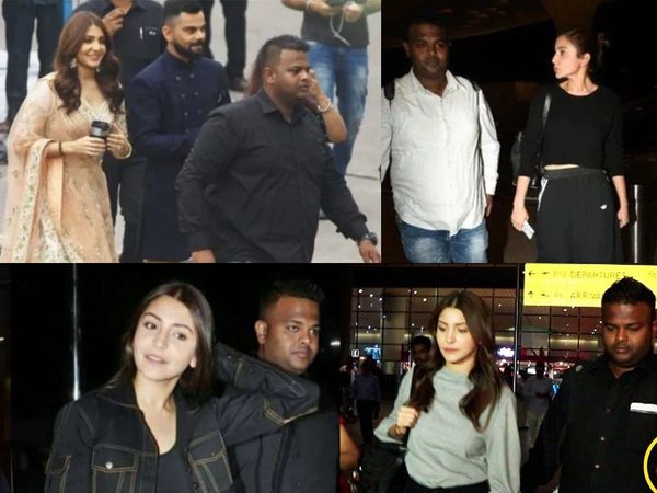 Anushka Sharma Bodyguard salary, Anushka Sharma Bodyguard Sonu, anushka sharma bodyguard sonu salary will leave your shocked , अनुष्‍का शर्मा के बॉडीगार्ड की सैलरी, 