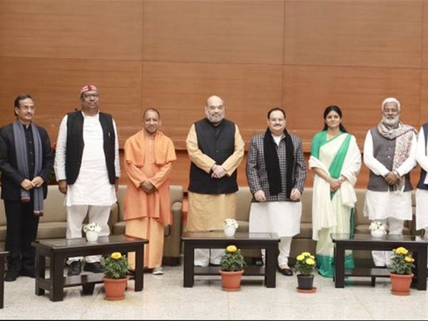 BJP's alliance final for UP elections 2022, will fight with Apna Dal and Nishad Party