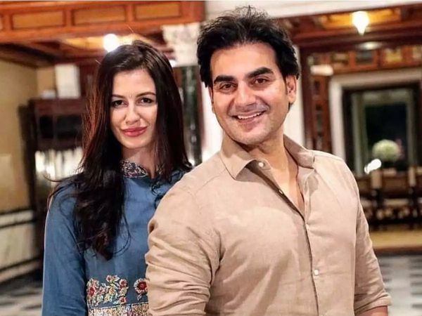 Arbaaz Khan with Girl friend Giorgia andriani