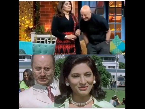 Archana Puran Singh and Anupam Kher