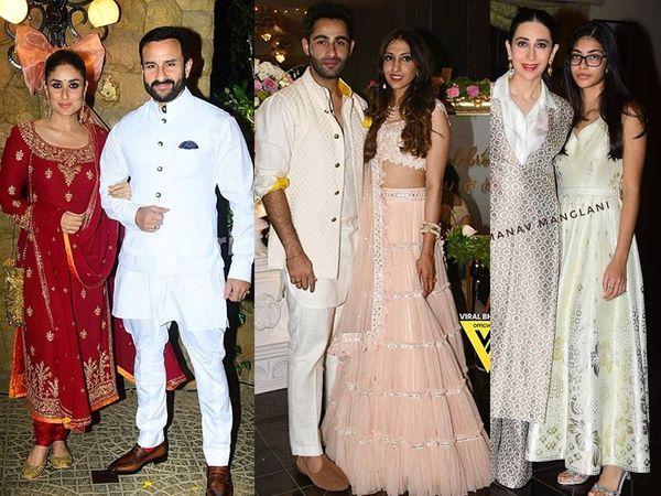 Armaan Jain Roka Ceremony: कजिन के रोका सेरेमनी में पहुंचीं करिश्मा, इस अंदाज में नजर आए करीना और सैफ