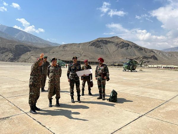Army Chief General Manoj Pandey reviews operational readiness at LAC in Himachal Pradesh and Uttarakhand