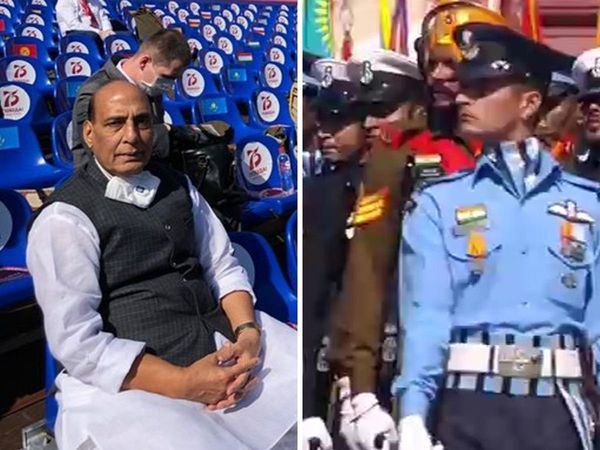 Indian contingent in Victory Parade at Red Square in Moscow Rajnath Singh feels proud 
