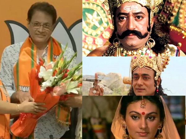 famous characters of ramayan and mahabharat who joined BJP