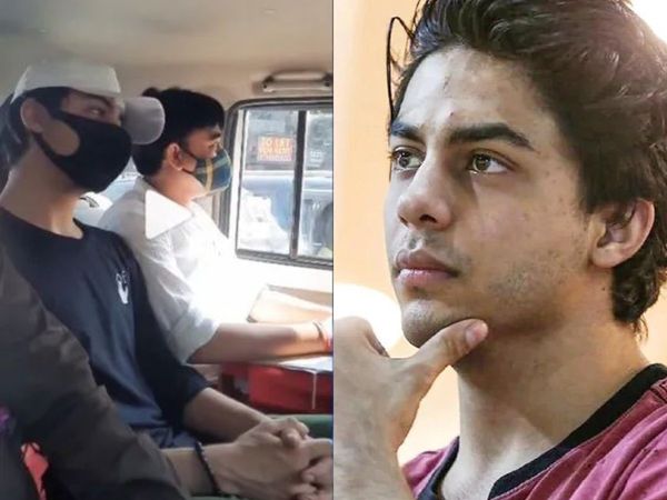 Aryan Khan wearing black bead bracelet before court trial