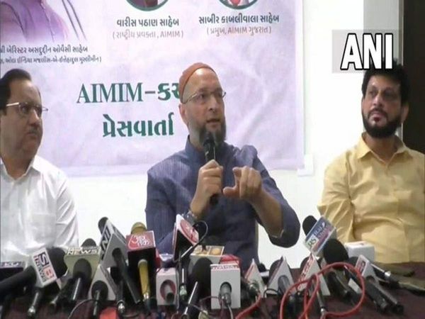 AIMIM will contest the assembly elections in Gujarat Asaduddin Owaisi announced