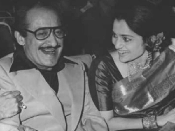 Asha Parekh and Nasir Hussain
