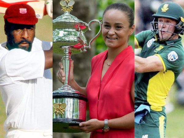Viv Richards Ashleigh Barty de villiers