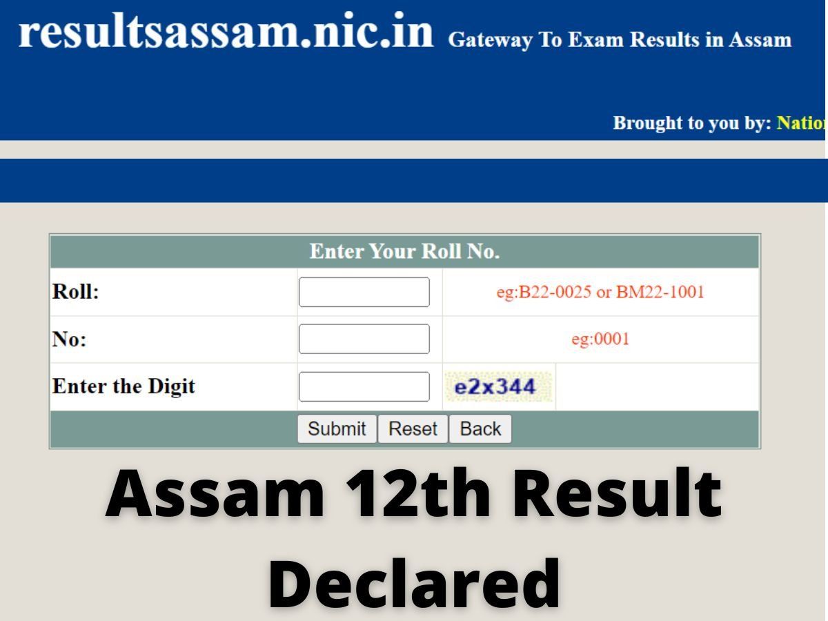Assam HS Results 2022 Released: असम बोर्ड ने जारी किए कक्षा 12वीं के नतीजे, यहां डायरेक्ट लिंक से करें चेक