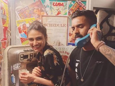 Athiya Shetty and KL Rahul 