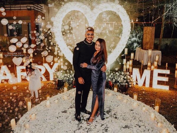 Axar Patel propose girlfriend Meha