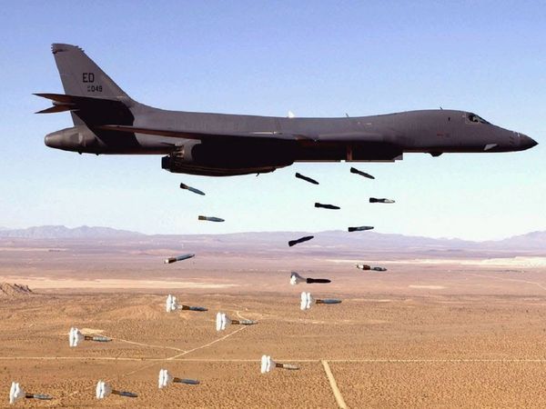 US B-1B Lancer Strategic Long Range Bomber