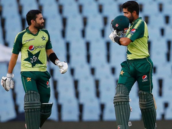 Babar Azam and Mohammad Rizwan