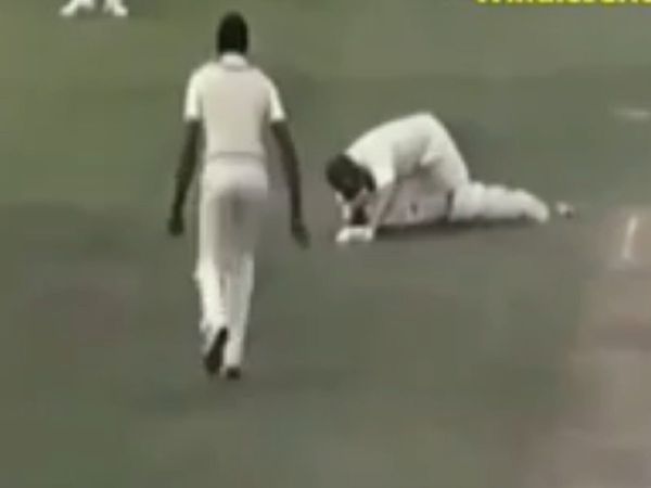 Mike Gatting vs Malvolm Marshall incident