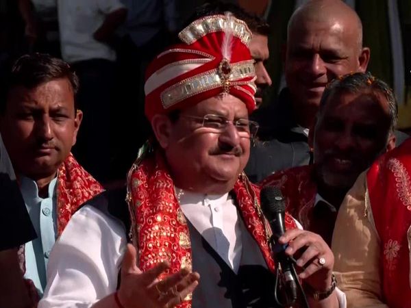 Indian National Congress is neither Indian nor National, BJP President JP Nadda said it is only a brother-sister party
