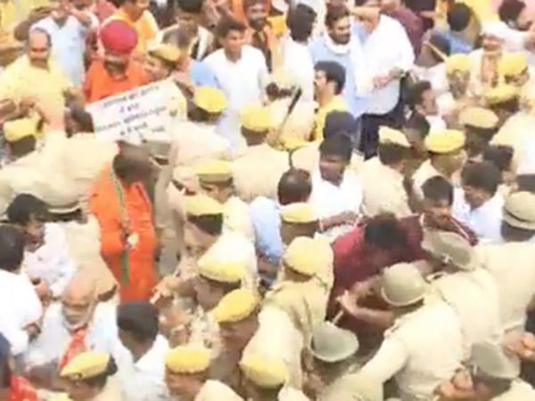 Lumpy disease kills thousands of animals in Rajasthan, BJP's massive protest against the govt, a matter of relief does not spread to humans