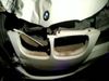 BMW and bike accident in hyderabad