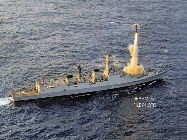 BRAHMOS Supersonic Cruise Missile Successfully Test Fired from Indian Navy’s Stealth Destroyer