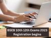 Bihar Board 10th 12th Exams 2023 Registration begins on inter23.biharboardonline.com and secondary.biharboardonline.com check tentative exam schedule and other details here