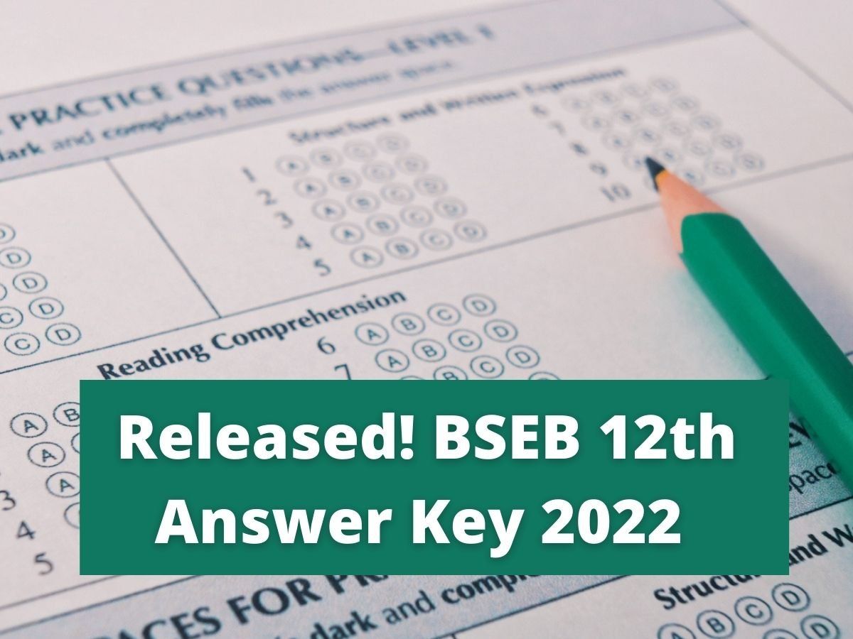 Bihar Board BSEB 12th Answer Key 2022: जारी हुई BSEB 12वीं आंसर की, डायरेक्ट लिंक से करें चेक