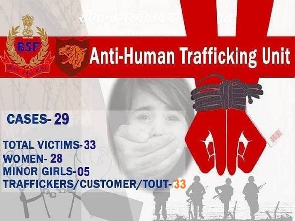 BSF's Anti-Human Trafficking Unit deployed at IB saved 33 victims in 2021
