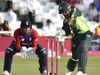 Babar Azam against England in Nottingham T20I