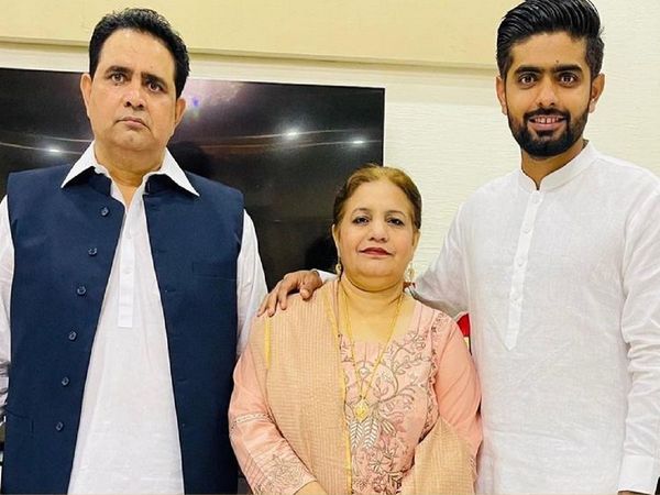 Babar Azam mother father