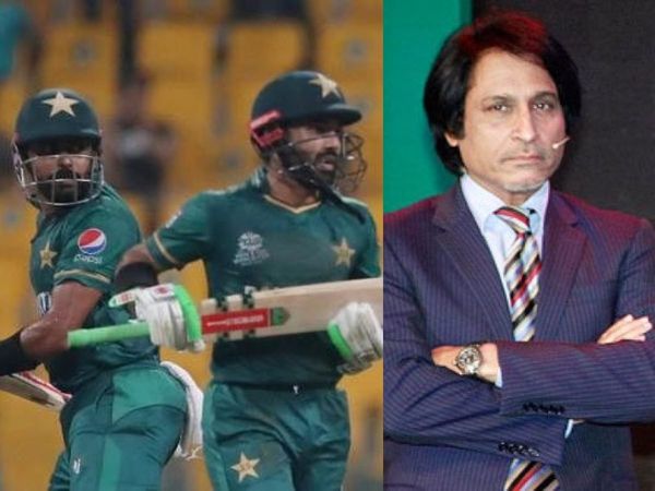 Babar Azam, Mohammad Rizwan and Ramiz Raja