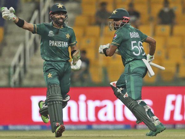 Babar Azam and Mohammad Rizwan