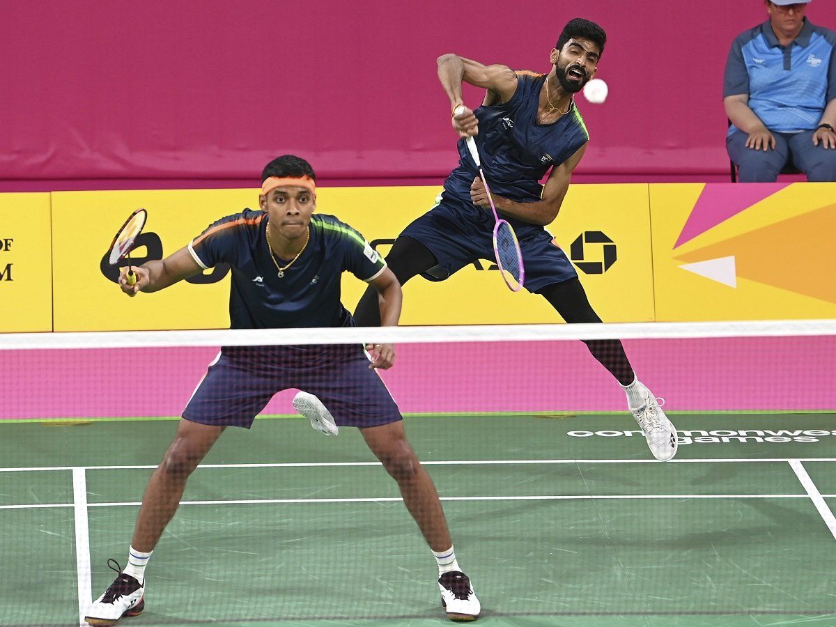 India vs England Mens Doubles Final Commonwealth Games 2022 Badminton