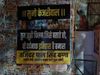 Political war on The Kashmir Files, BJP put up posters outside AAP headquarters at midnight