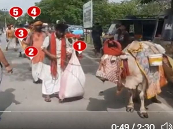 Six muslim youth arrested in vaishali posing as sadhu with basaha bail