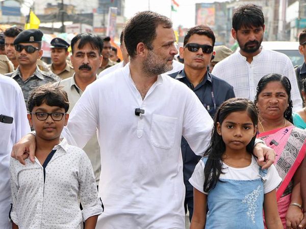 Controversy over children in Rahul Gandhi's Bharat Jodo Yatra, know what is the whole matter