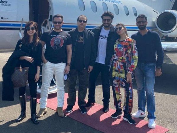 Cast in Dalhousie for Bhoot Police shoot